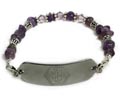 "Patience II" Medical ID Bracelet.