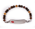 "Savanna" Medical ID Bracelet. Length 8.0".