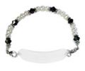 "Black Tie" bead Bracelet for replacement.