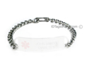 Stainless Steel Bracelet chain (.2" or 5 mm wide). Stainless Steel Bracelet chain (.2" or 5 mm wide).