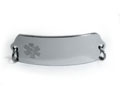 Premium Medical ID Plate with clear Emblem. Premium Medical ID Plate with clear Emblem.