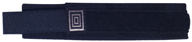 Black Sport wrist band. - Click Image to Close