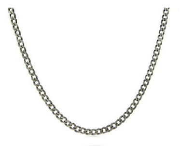 Stainless Steel Endless Curb Chain for necklaces and dog tags. - Click Image to Close